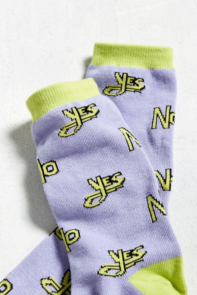 Yes No Sock | Urban Outfitters