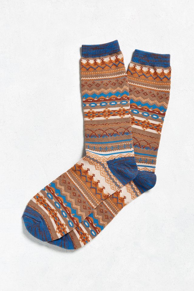 Lightweight Striped Crew Sock Urban Outfitters