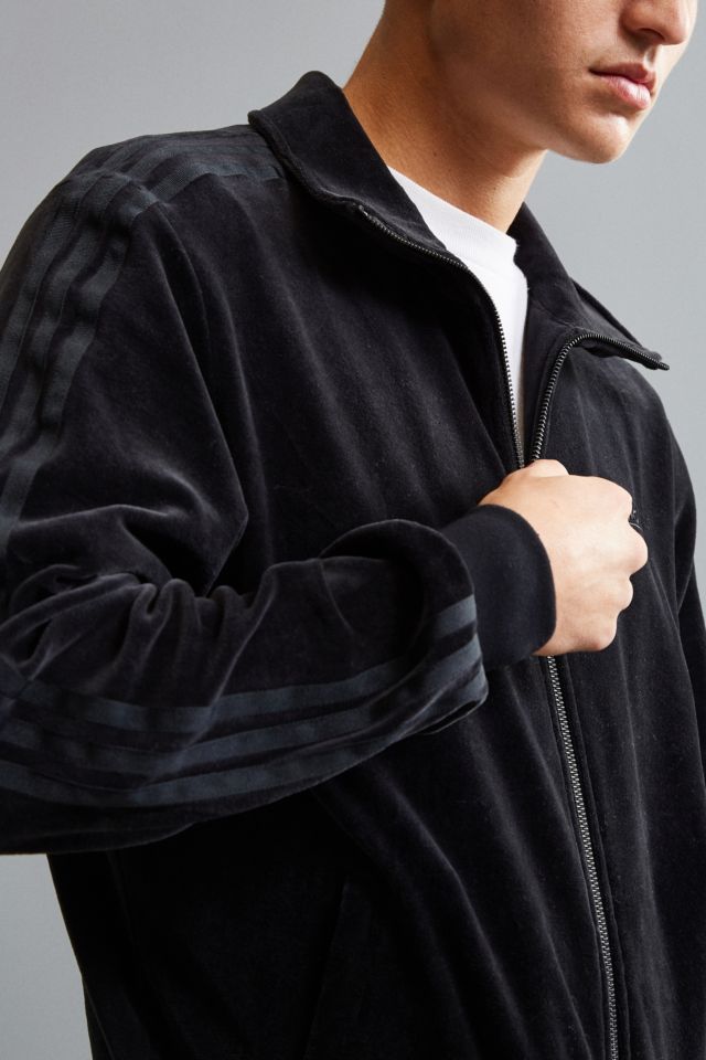 adidas Velour Track Jacket | Urban Outfitters