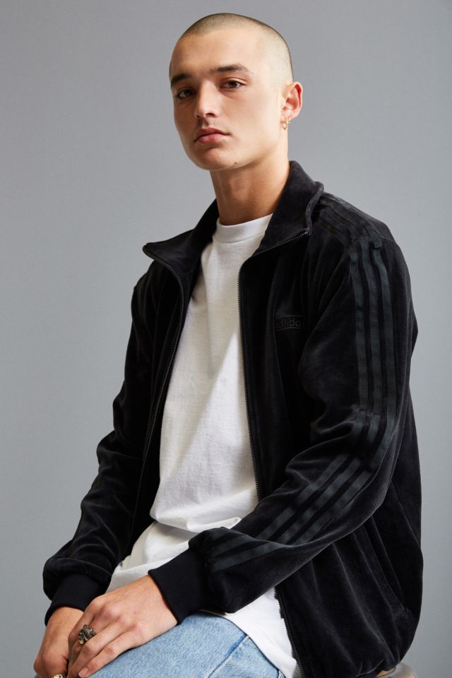 Adidas velour bb track hot sale jacket