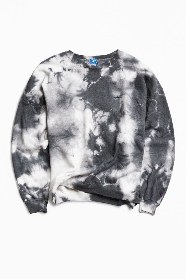 Tie dye best sale champion crewneck