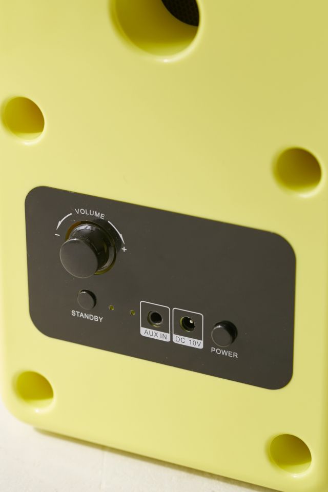 LE-43 Wireless Bookshelf Speakers Set - Yellow #3