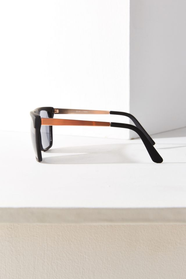 Quay X Desi Perkins On The Low Square Sunglasses #5