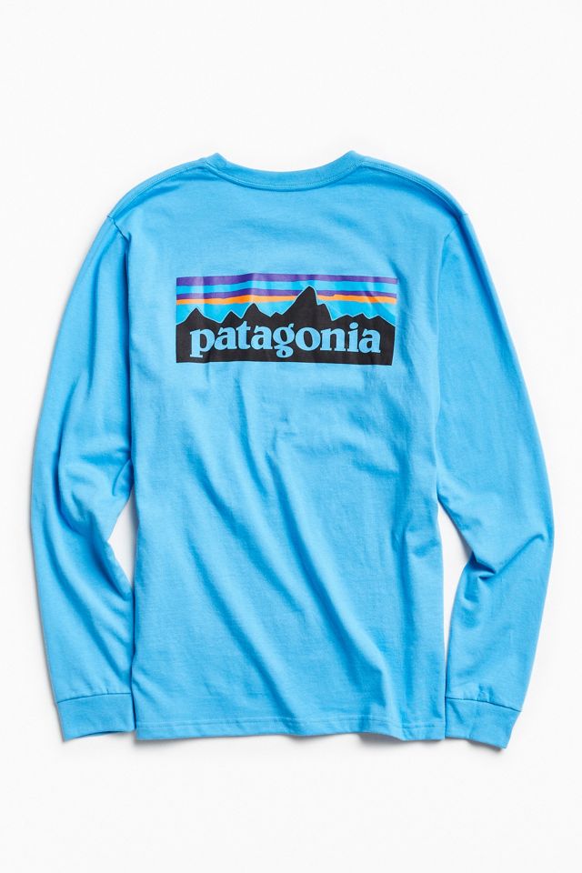 Patagonia P-G Logo Long Sleeve Tee | Urban Outfitters