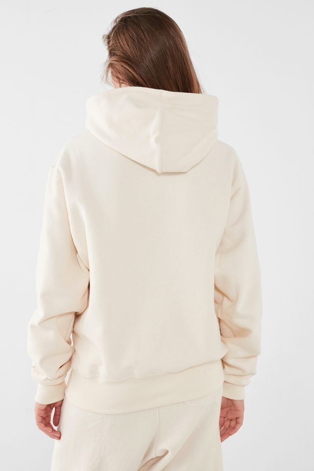 Champion & uo cream reverse weave hoodie online