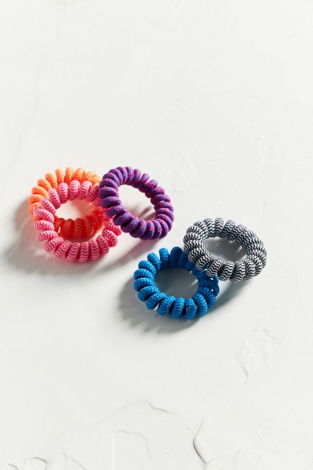 Telephone Cord Ponytail Holder Set #1