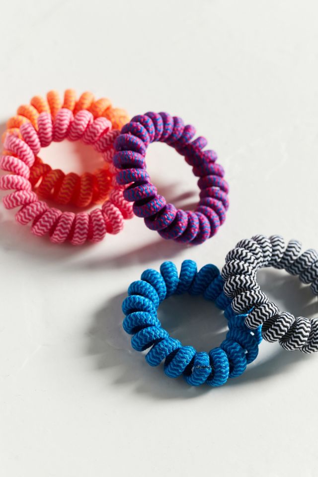 Telephone Cord Ponytail Holder Set #2