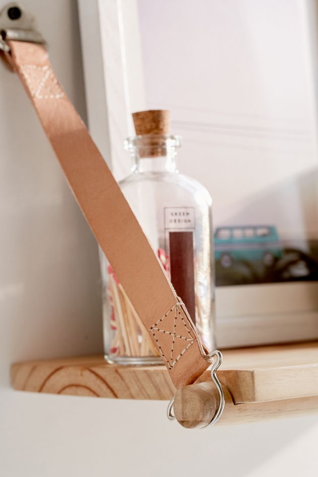 Harper Leather Strap Shelf #2