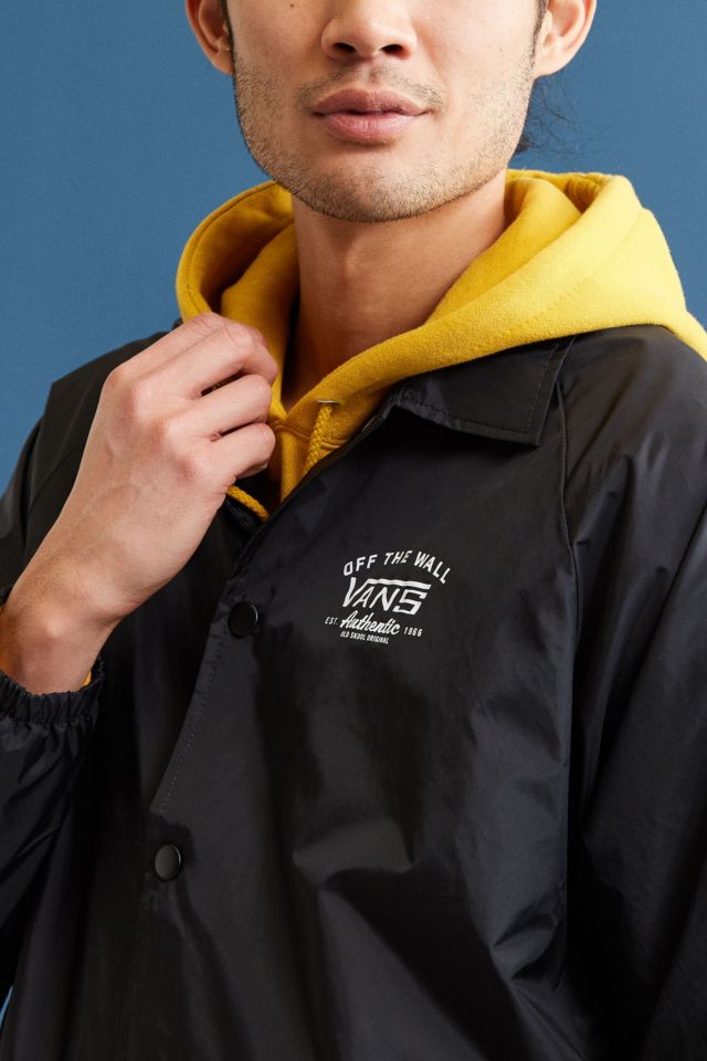 Vans torrey jacket on sale yellow