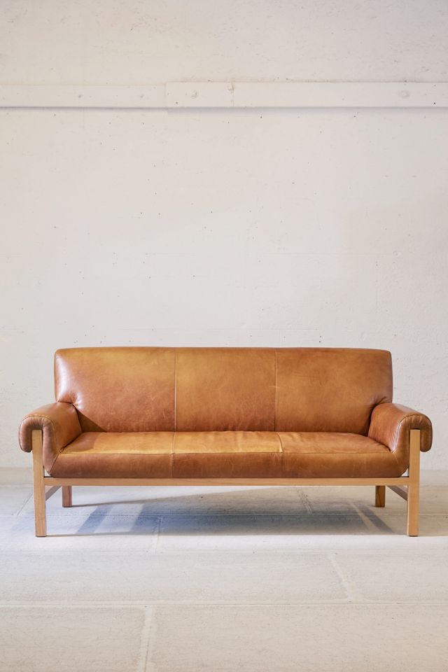 Cresley Leather Sofa #1