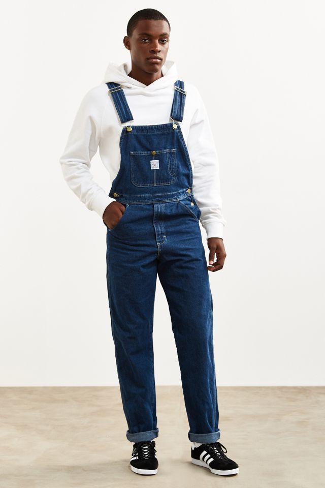 Pointer Brand Tapered Washed Denim Overall Urban Outfitters