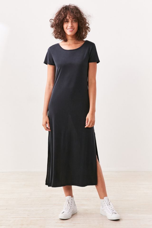Silence + Noise Side-Slit Midi T-Shirt Dress #5