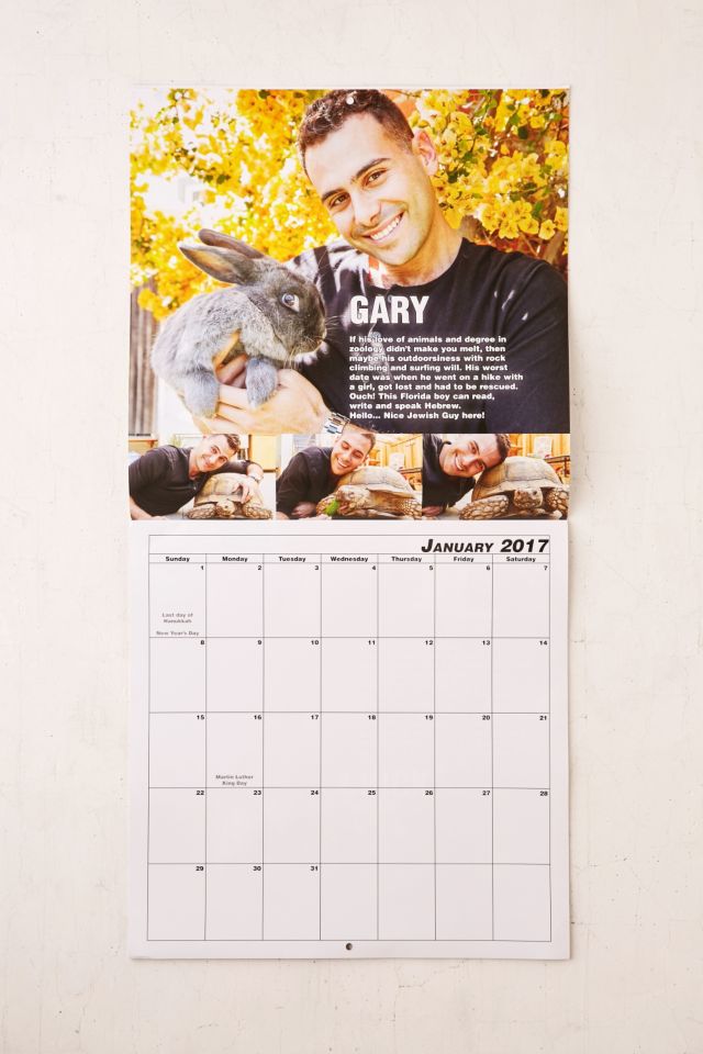 2017 Nice Jewish Guys Wall Calendar #2