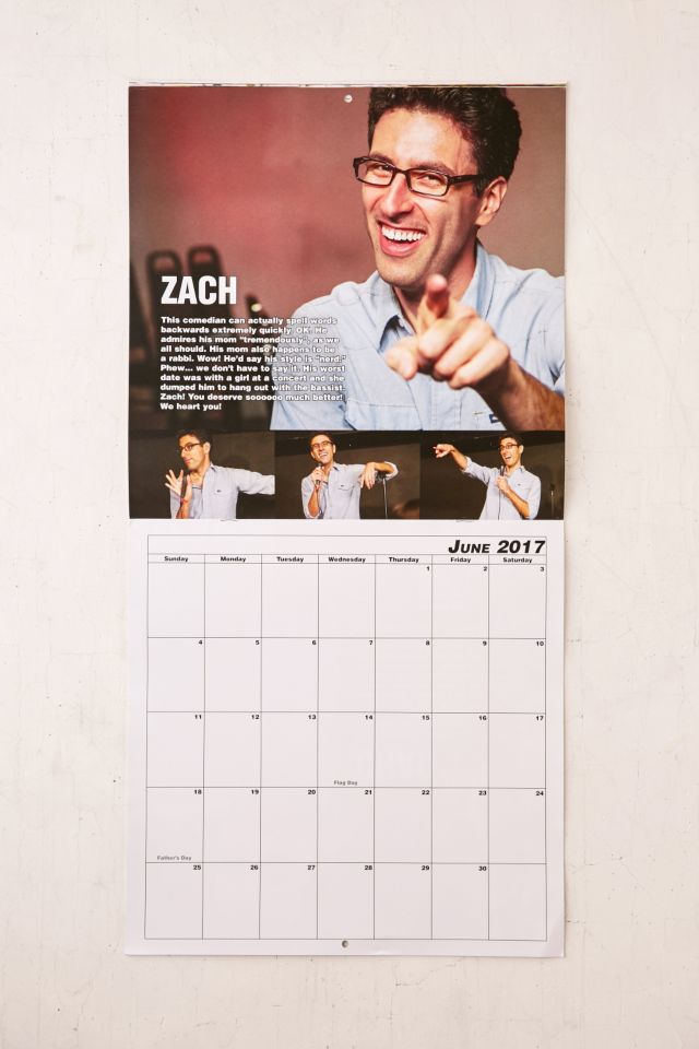 2017 Nice Jewish Guys Wall Calendar #4