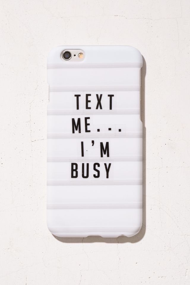 DIY Letterboard iPhone 6/6s Case #1