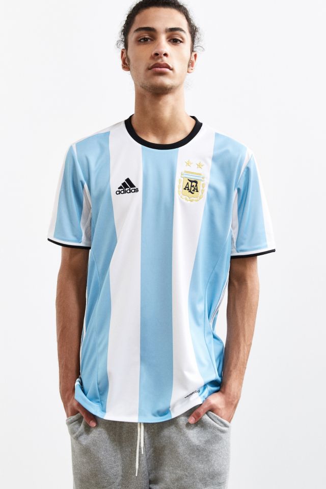 adidas Argentina Home Soccer Jersey #1