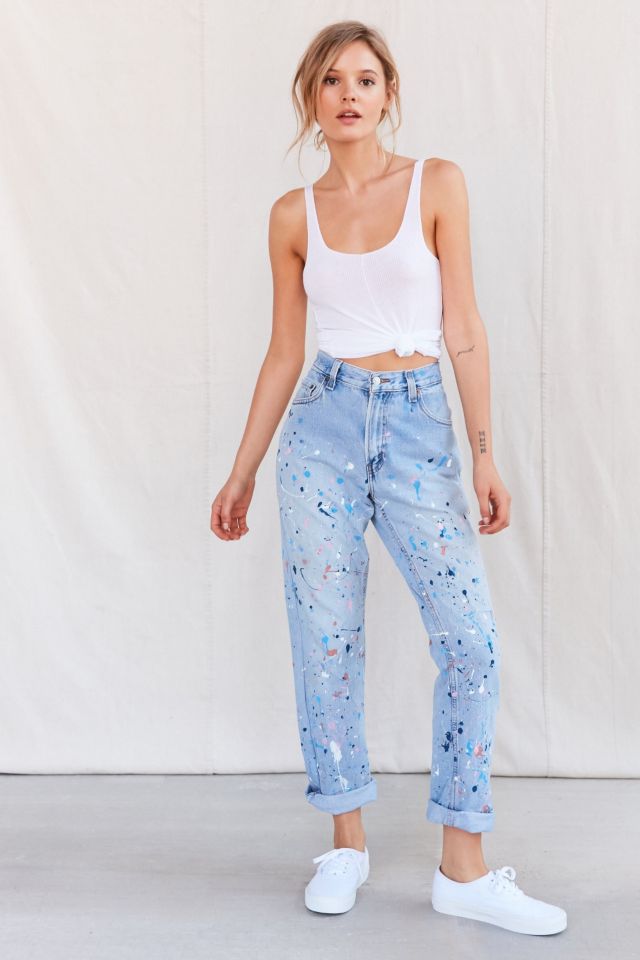 Vintage Levi's Paint Splattered Jean | Urban Outfitters