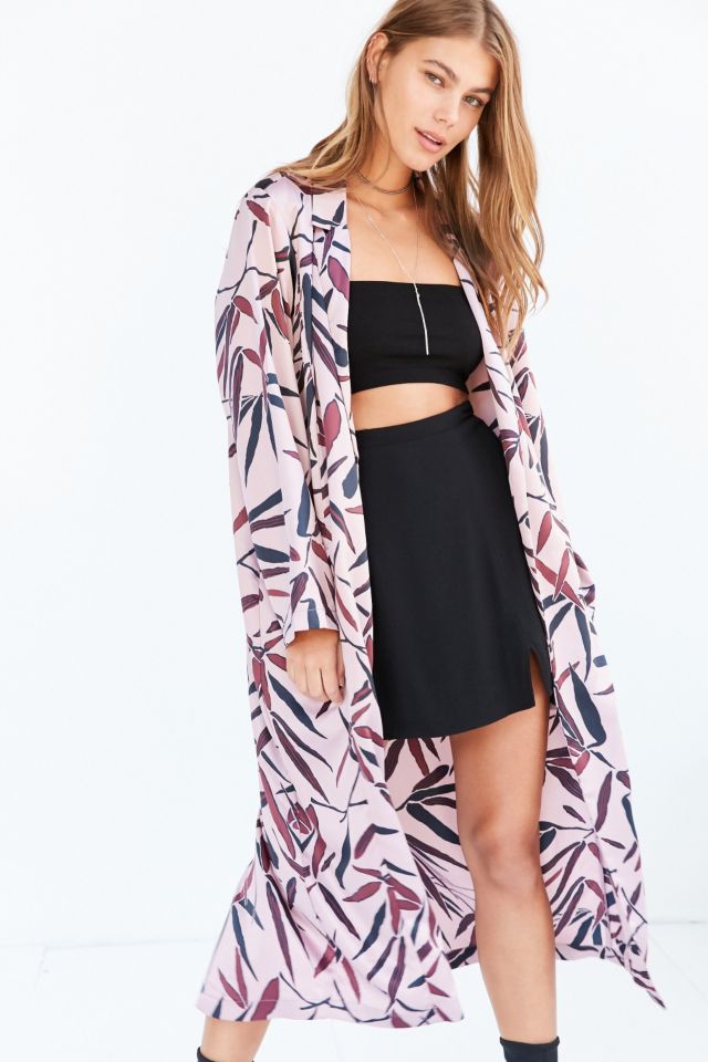 Kimchi Blue Marianne Printed Longline Kimono Jacket #2