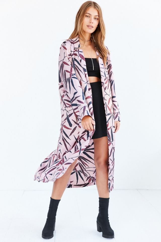 Kimchi Blue Marianne Printed Longline Kimono Jacket #3