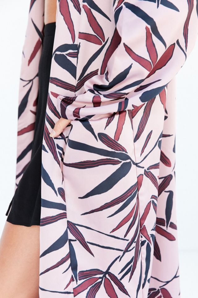 Kimchi Blue Marianne Printed Longline Kimono Jacket #4