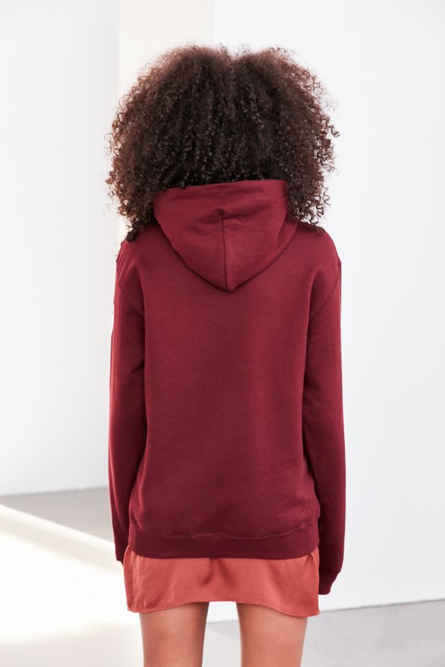 Champion + UO Maroon Hoodie Sweatshirt  #3