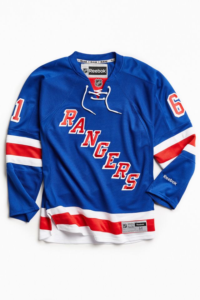Render aflevere krydstogt Reebok NHL Premium Rangers Hockey Jersey | Urban Outfitters