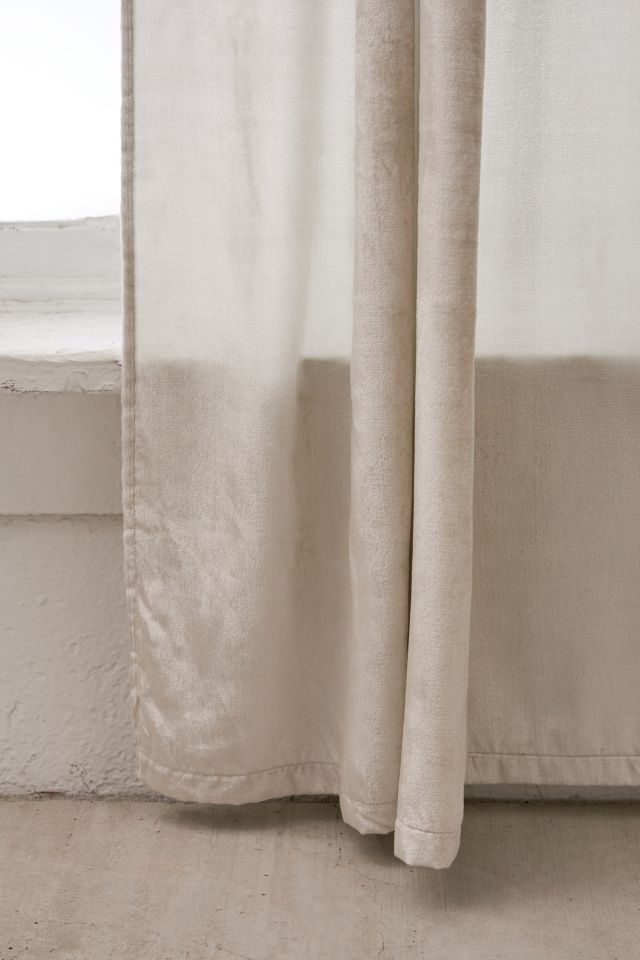 Crushed Velvet Window Curtain #3