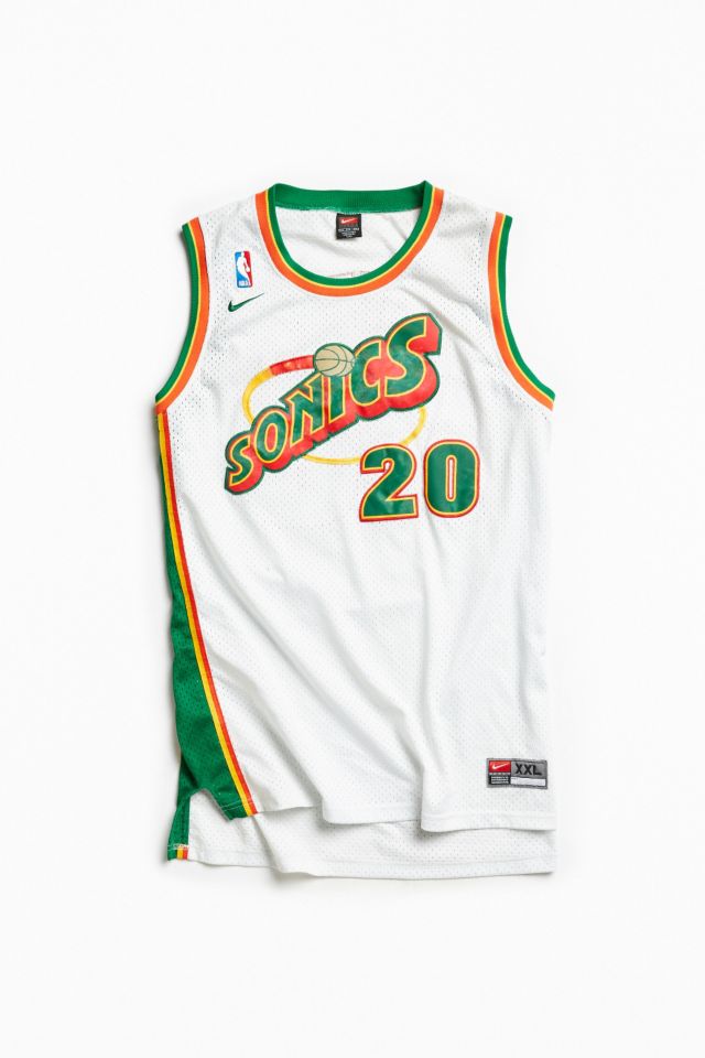 seattle supersonics away jersey