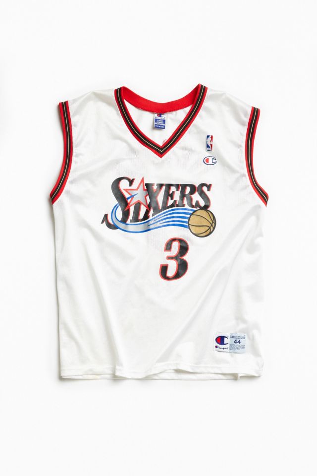 Allen iverson store retro sixers jersey