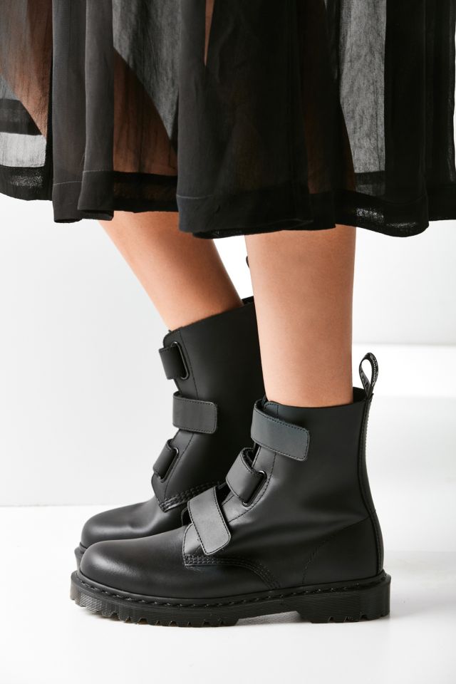 Dr martens store velcro strap boots