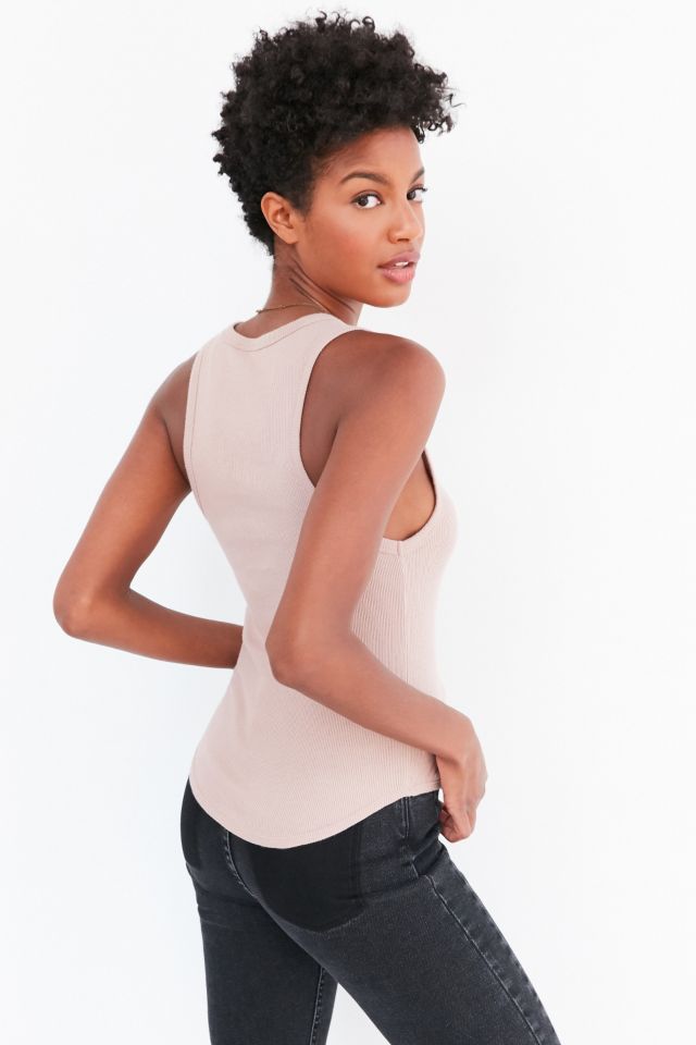 BDG Sloane Rib Knit Tank Top #1