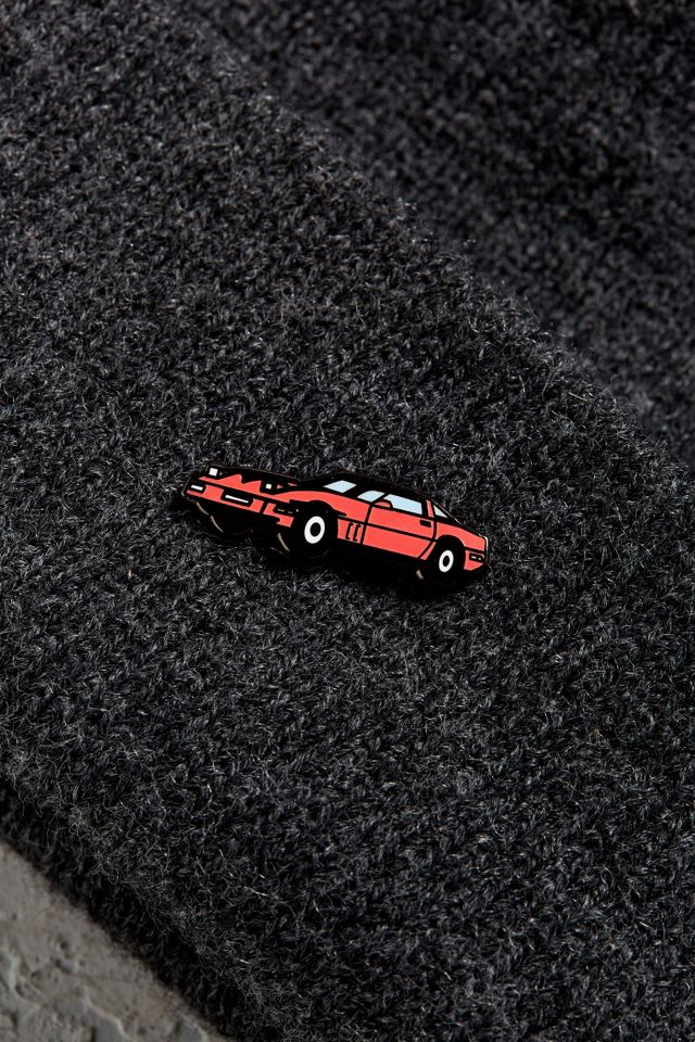 UO Red Corvette Pin #2