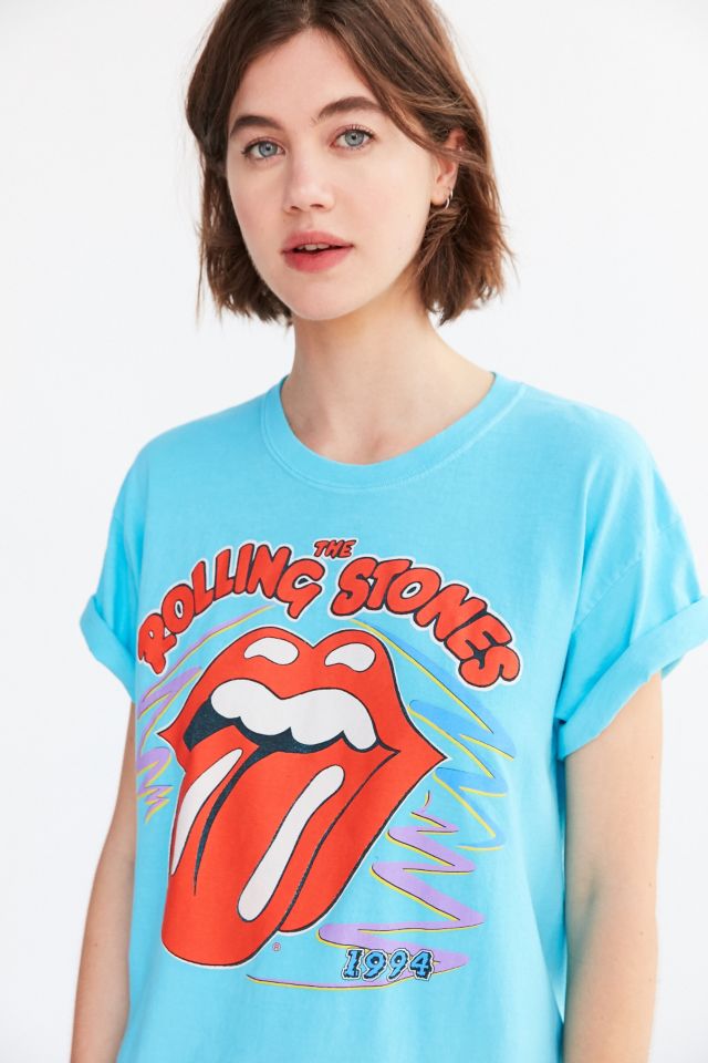 light blue rolling stones sweatshirt