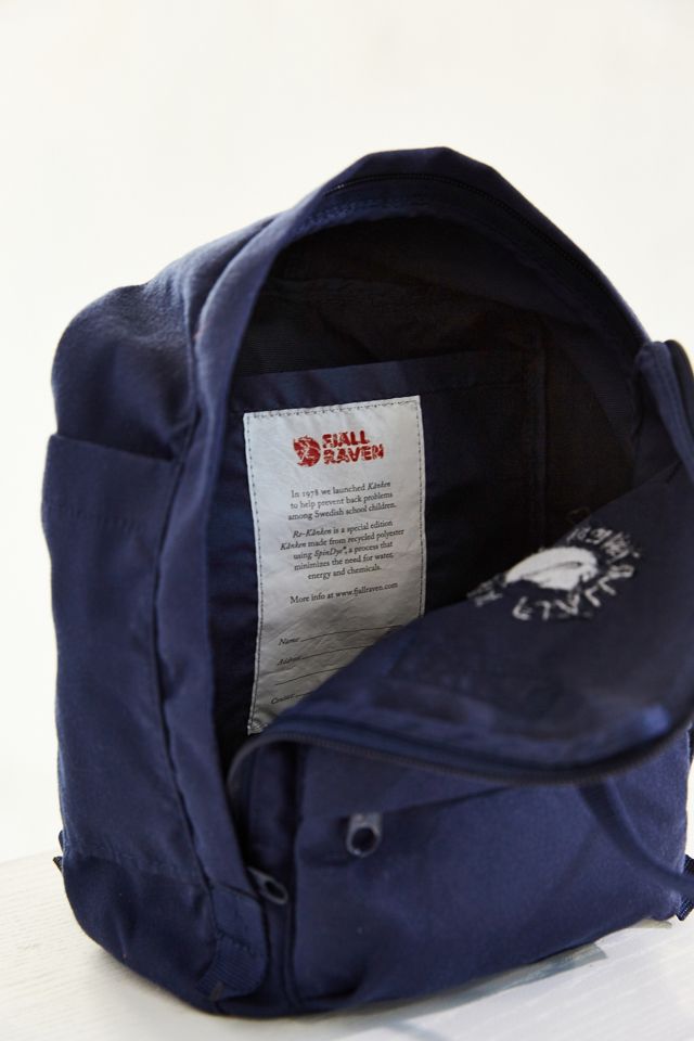 kanken mini backpack deep blue Fjallraven - Turqoise The extra Fjllrven RE-KNKEN MINI UNISEX -
