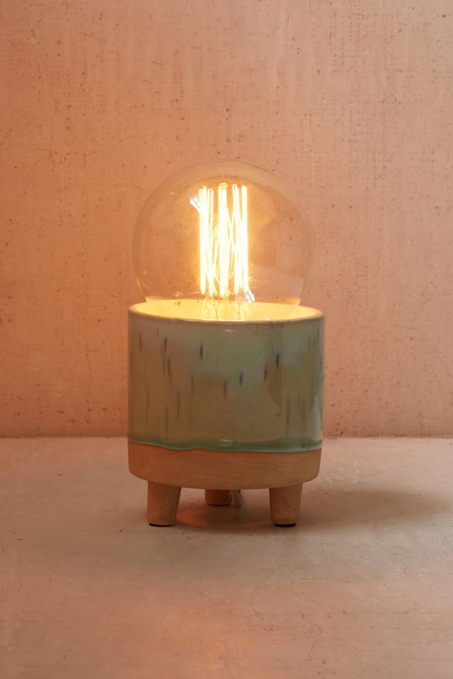 Footed Ceramic Lamp Base #2