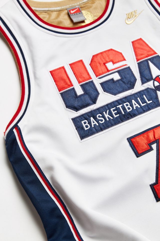 Maillot de basketball vintage des Jeux olympiques É.-U. #2