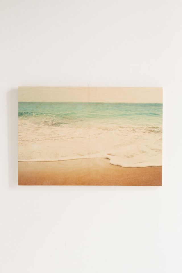 Bree Madden For Deny Ombre Beach Wood Panel #1
