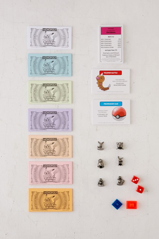 Pokemon Kanto Edition Monopoly Game #1