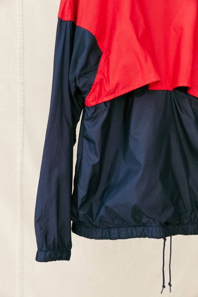 Vintage adidas Red White + Blue Windbreaker Jacket #5