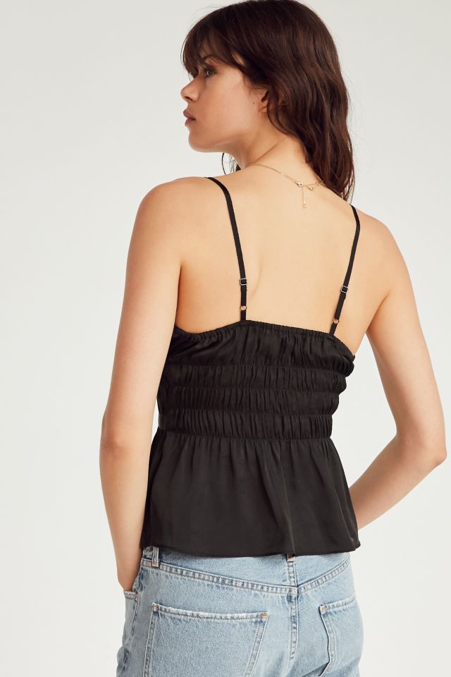 Kimchi Blue Natalia Satin Babydoll Tank Top #1