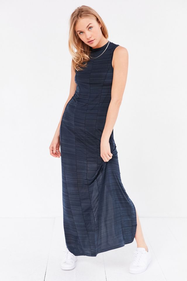 Silence + Noise Mock Neck Maxi Dress #4