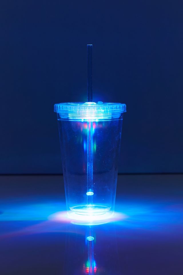 Verre à siroter éclairé à DEL #4