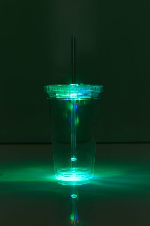 Verre à siroter éclairé à DEL #5