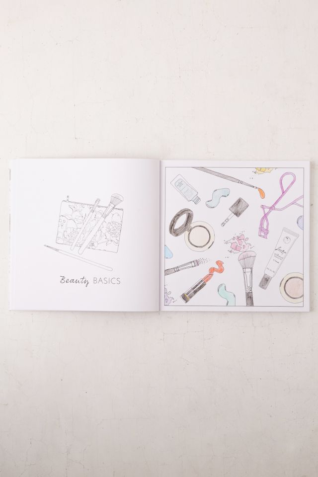 #OOTD: Fashion Flat Lay Coloring Book By Laura Hickman #3