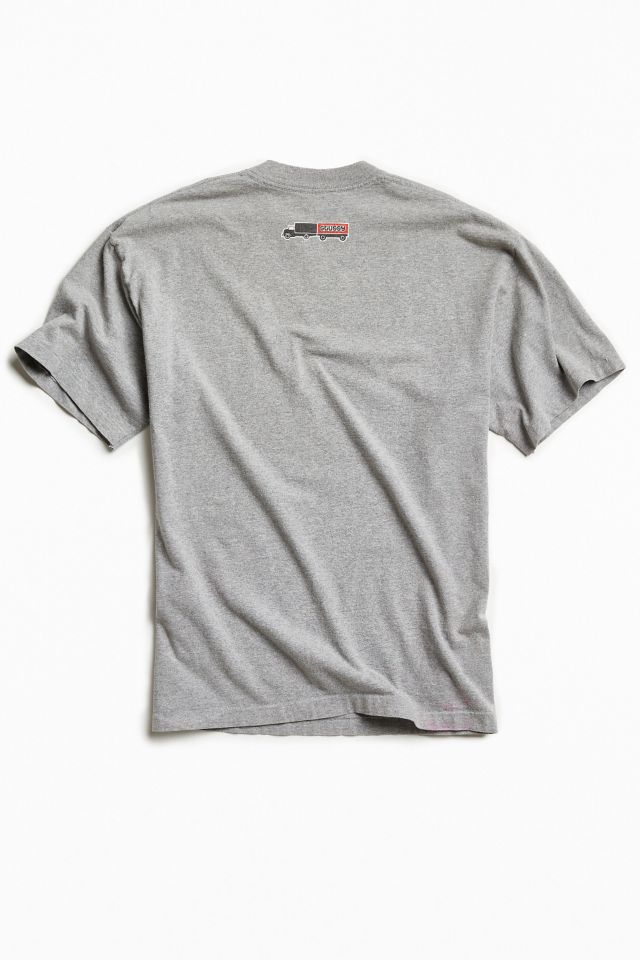 Tシャツ・カットソー 1993studio Vintage Lettering T-Shirt_Light Grey MUSINSA | 1993STUDIO Vintage Lettering T-Shirt_Light Grey
