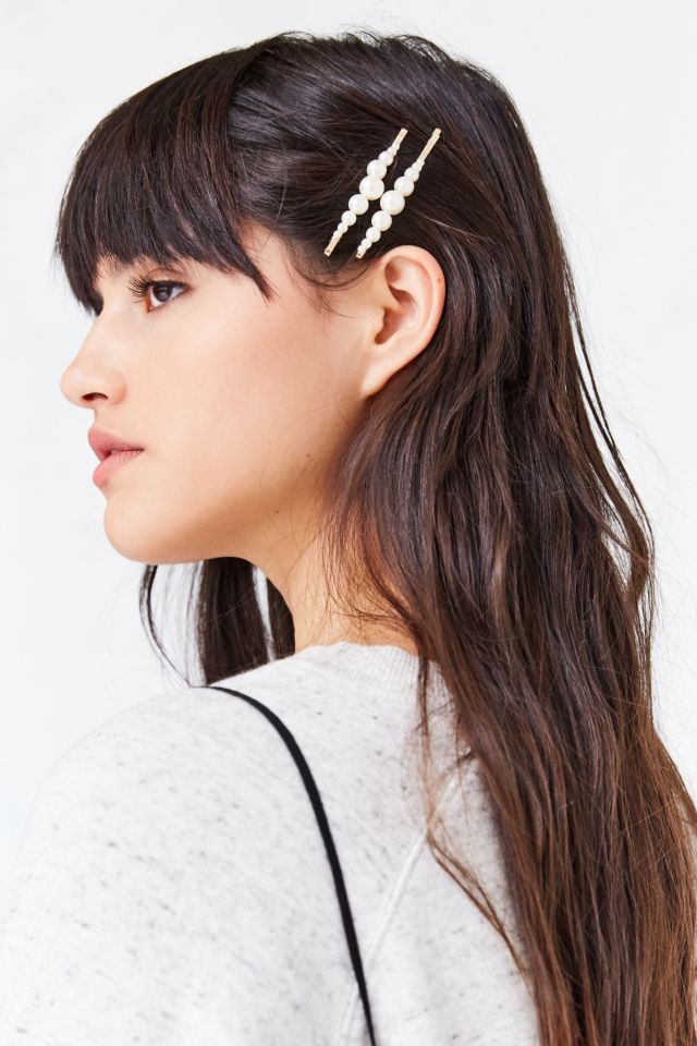 Pearl Bobby Pin Set Urban Outfitters 