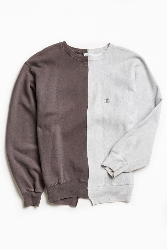 Champion split hot sale seam sweatshirt