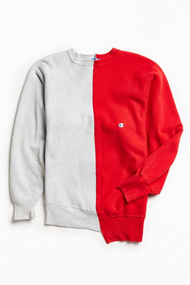 Champion split sales seam sweatshirt