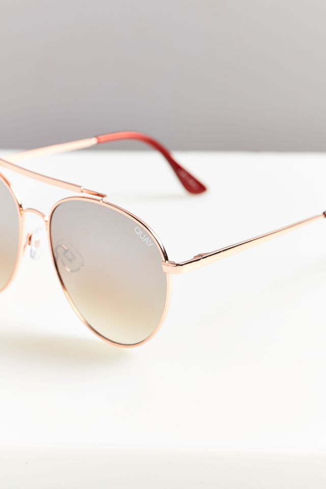 Quay Lickety Split Aviator Sunglasses #3