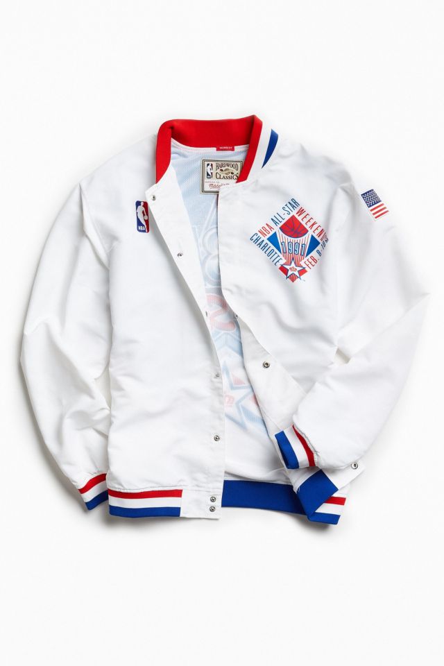 Mitchell & Ness - NBA All Star Authentic 1991 Warm Up Jacket White